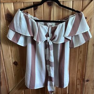 Boutique Off the Shoulder Top